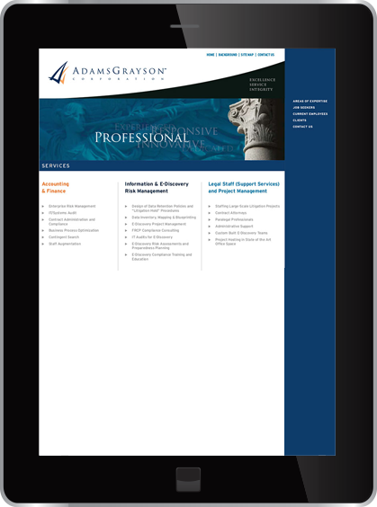 adams grayson home page